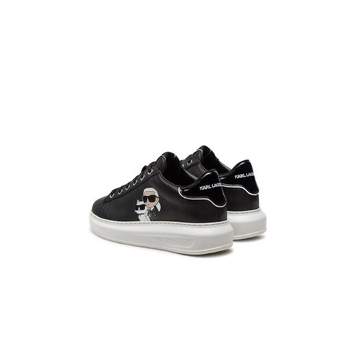 Sneakersy KARL LAGERFELD KL62524T Czarny Karl Lagerfeld 37 eobuwie.pl