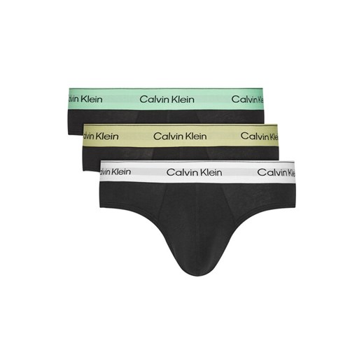 Calvin Klein Underwear Komplet 3 par slipów LV00NB4388 Czarny ze sklepu MODIVO w kategorii Majtki męskie - zdjęcie 183688952