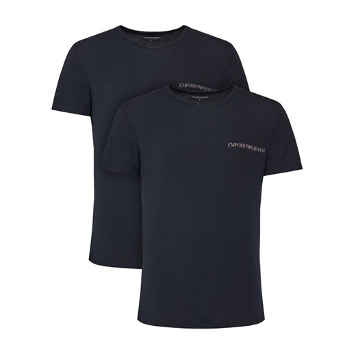 Emporio Armani Underwear Komplet 2 t-shirtów EM000391 AF10779 MB143 Granatowy Regular Fit ze sklepu MODIVO w kategorii T-shirty męskie - zdjęcie 183688964