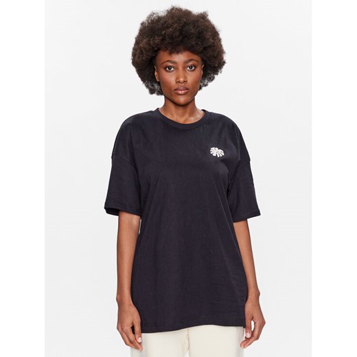 Outhorn T-Shirt TTSHF436 Granatowy Relaxed Fit ze sklepu MODIVO w kategorii Bluzki damskie - zdjęcie 183689001