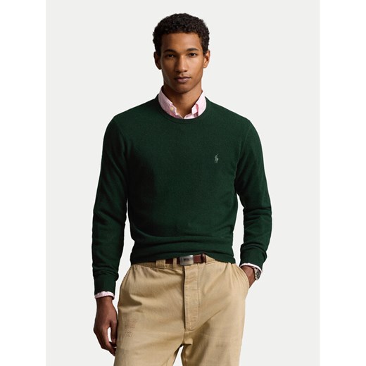 Polo Ralph Lauren Sweter 710876714002 Zielony Regular Fit ze sklepu MODIVO w kategorii Swetry męskie - zdjęcie 183689054