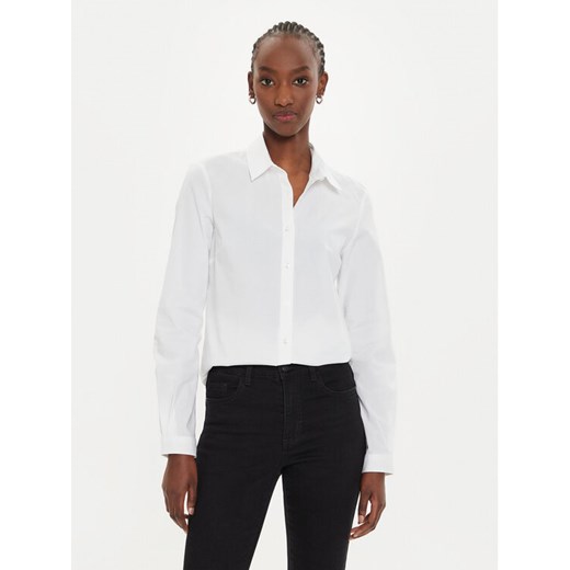 Sisley Koszula 5CNX5QD47 Biały Slim Fit Sisley XL MODIVO