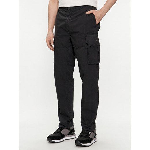 Aeronautica Militare Spodnie materiałowe 241PA1578CT3244 Szary Regular Fit ze sklepu MODIVO w kategorii Spodnie męskie - zdjęcie 183689194