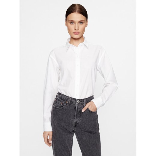 Pepe Jeans Koszula Liza PL304704 Biały Regular Fit ze sklepu MODIVO w kategorii Koszule damskie - zdjęcie 183689253