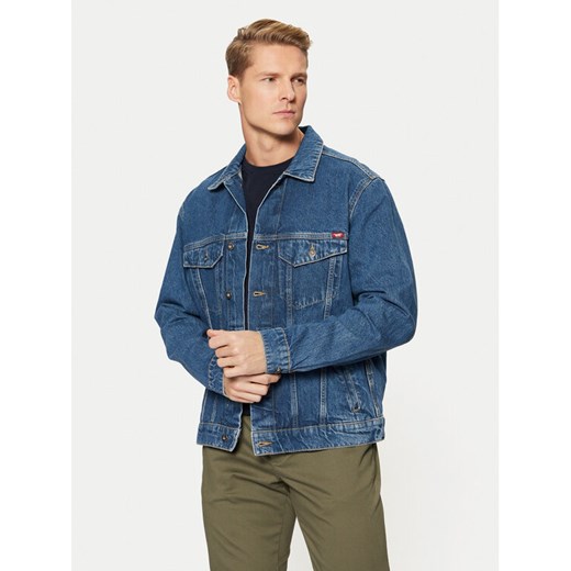 Mustang Kurtka jeansowa Dallas 1015542 Niebieski Regular Fit ze sklepu MODIVO w kategorii Kurtki męskie - zdjęcie 183689261