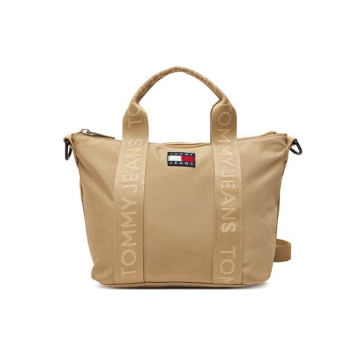 Tommy Jeans Torebka Tjw Ess Daily Mini Tote AW0AW17288 Beżowy Tommy Jeans 00 MODIVO
