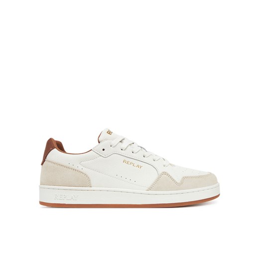 REPLAY Sneakersy GMZ3B .000.C0025L Biały ze sklepu MODIVO w kategorii Buty sportowe męskie - zdjęcie 183689334