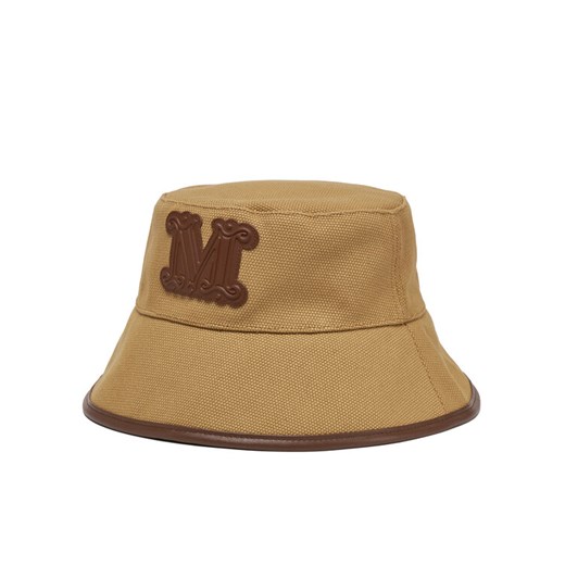 Max Mara Beachwear Kapelusz Esperia 2516571029 Beżowy ze sklepu MODIVO w kategorii Kapelusze damskie - zdjęcie 183689383