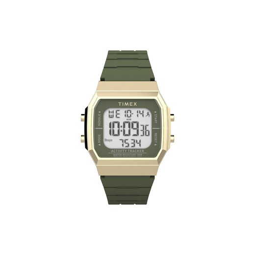 Timex Zegarek TW5M60800 Zielony ze sklepu MODIVO w kategorii Zegarki - zdjęcie 183689414
