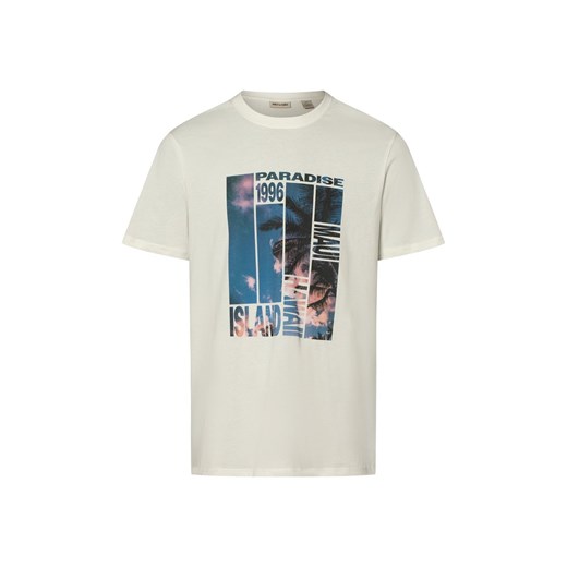 Only&Sons Koszulka męska - Cloud Dancer Mężczyźni Bawełna écru nadruk ze sklepu vangraaf w kategorii T-shirty męskie - zdjęcie 183691550