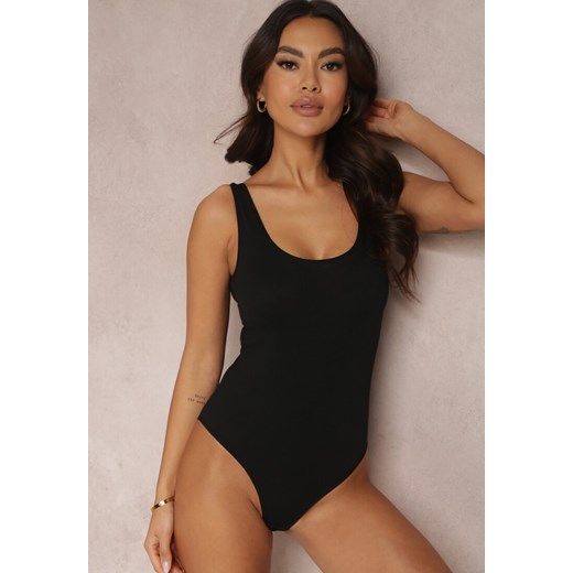 Czarne Body Timasia ze sklepu renee.pl w kategorii Body damskie - zdjęcie 183692024