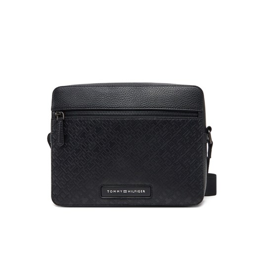Saszetka Tommy Hilfiger Th Monogram Mini Messenger AM0AM13211 Czarny Tommy Hilfiger 00 eobuwie.pl