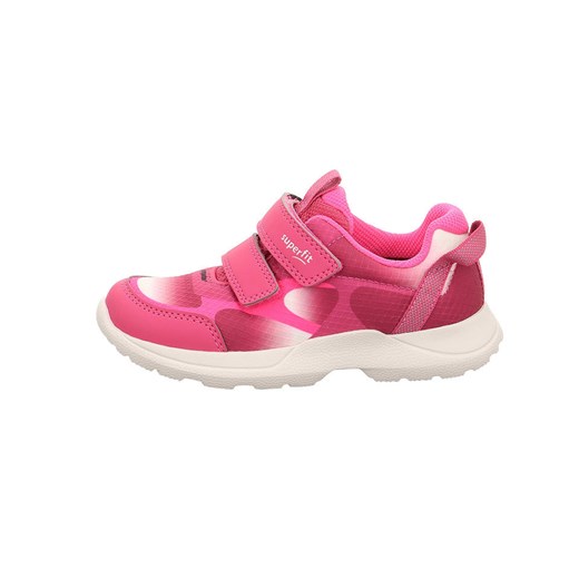 superfit Skórzane sneakersy &quot;Rush&quot; w kolorze różowym ze sklepu Limango Polska w kategorii Buty sportowe dziecięce - zdjęcie 183693950