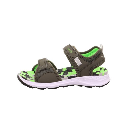 superfit Sandały &quot;Criss cross&quot; w kolorze zielono-oliwkowym ze sklepu Limango Polska w kategorii Sandały dziecięce - zdjęcie 183694030