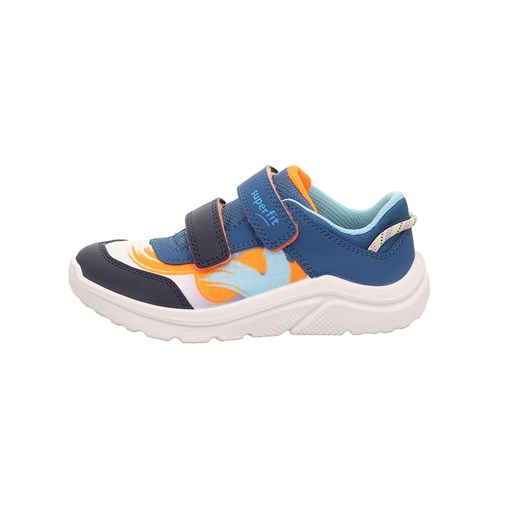 superfit Skórzane sneakersy &quot;Kicks&quot; ze wzorem ze sklepu Limango Polska w kategorii Buty sportowe dziecięce - zdjęcie 183694173