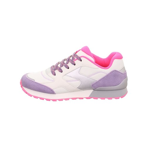 superfit Skórzane sneakersy &quot;Dash&quot; w kolorze różowo-biało-fioletowym ze sklepu Limango Polska w kategorii Buty sportowe dziecięce - zdjęcie 183694412