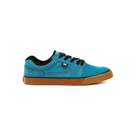 DC Shoes Buty Tonik Ken Block - Niebieskie Zamszowe Trampki Męskie - ADYS30012 DC Shoes spartoo niebieski casual