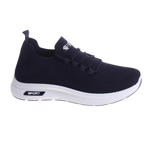 Wsuwane granatowe buty sportowe męskie /F5-1 17754 GF285/ ze sklepu Pantofelek24.pl w kategorii Buty sportowe męskie - zdjęcie 183694792