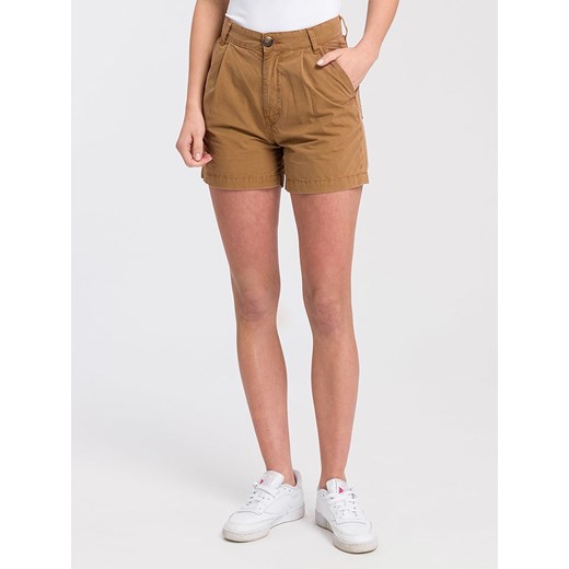 Cross Jeans Szorty w kolorze jasnobrązowym ze sklepu Limango Polska w kategorii Szorty - zdjęcie 183694844