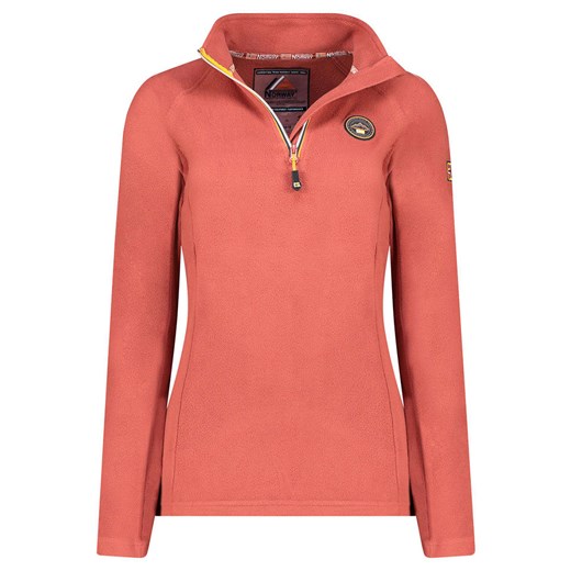 Geographical Norway Bluza polarowa &quot;Tugim&quot; w kolorze pomarańczowym ze sklepu Limango Polska w kategorii Bluzy damskie - zdjęcie 183694991