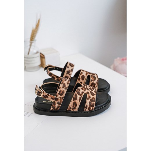 Rock &amp; Joy Sandały w kolorze beżowo-brązowym Rock & Joy 34 okazja Limango Polska