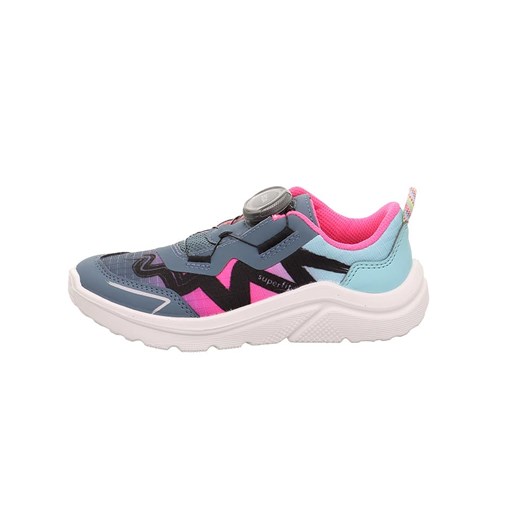 superfit Skórzane slippersy &quot;Kicks&quot; ze wzorem ze sklepu Limango Polska w kategorii Buty sportowe dziecięce - zdjęcie 183695352