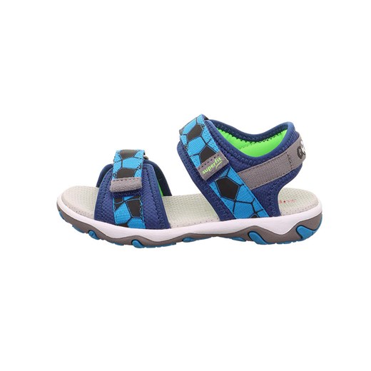 superfit Sandały &quot;Mike 3.0&quot; w kolorze niebiesko-szaro-zielonym ze sklepu Limango Polska w kategorii Sandały dziecięce - zdjęcie 183695520