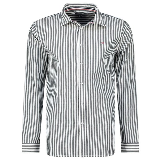 Koszula męska Geographical Norway z długim rękawem w paski casual bawełniana 