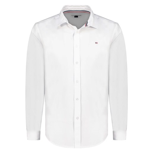 Biała koszula męska Geographical Norway wiosenna 