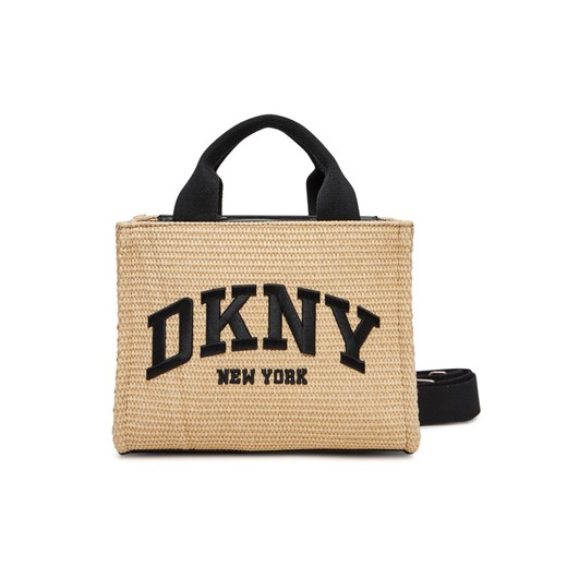 Torebka DKNY R51ADC80 Beżowy ze sklepu eobuwie.pl w kategorii Torby Shopper bag - zdjęcie 183695770