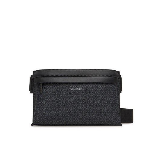 Saszetka nerka Calvin Klein Ck Must Waistbag Mono K50K513048 Czarny ze sklepu eobuwie.pl w kategorii Saszetki - zdjęcie 183695792