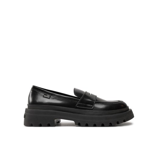 Loafersy LOVE MOSCHINO JA10255G1LJD0000 Czarny ze sklepu eobuwie.pl w kategorii Lordsy damskie - zdjęcie 183695821