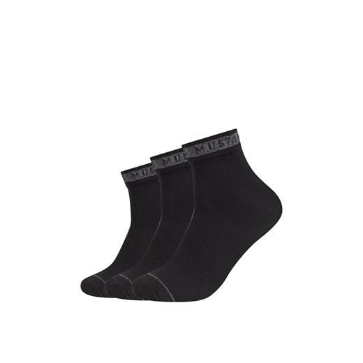 3 pack Męskie Skarpety MUSTANG black MU32018 – 9999 ze sklepu YouNeedit.pl w kategorii Skarpetki męskie - zdjęcie 183696861