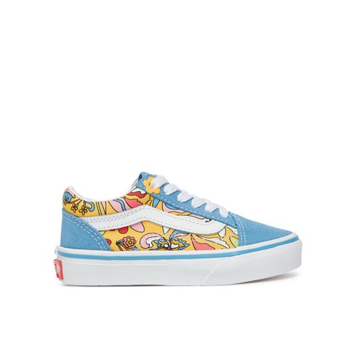 Tenisówki Vans VN000CYVBOW1 Niebieski ze sklepu eobuwie.pl w kategorii Trampki dziecięce - zdjęcie 183699271