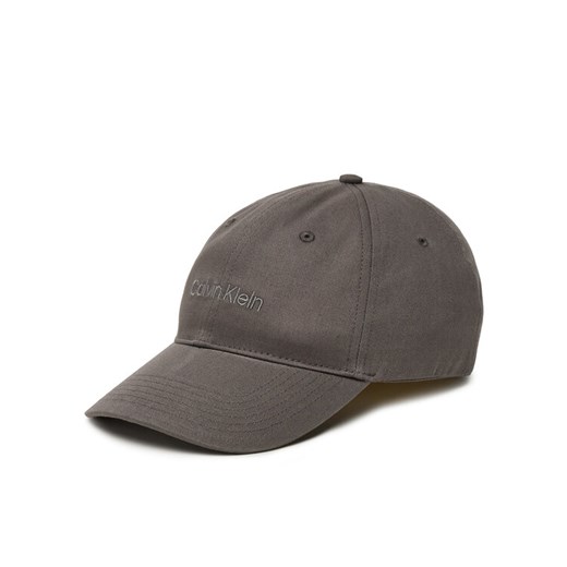 Czapka z daszkiem Calvin Klein Logo Embroidery LV04D5003G Szary ze sklepu eobuwie.pl w kategorii Czapki z daszkiem męskie - zdjęcie 183699273