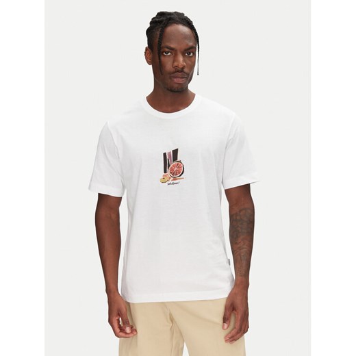 Jack&Jones T-Shirt Varenna 12273162 Biały Regular Fit ze sklepu MODIVO w kategorii T-shirty męskie - zdjęcie 183701000