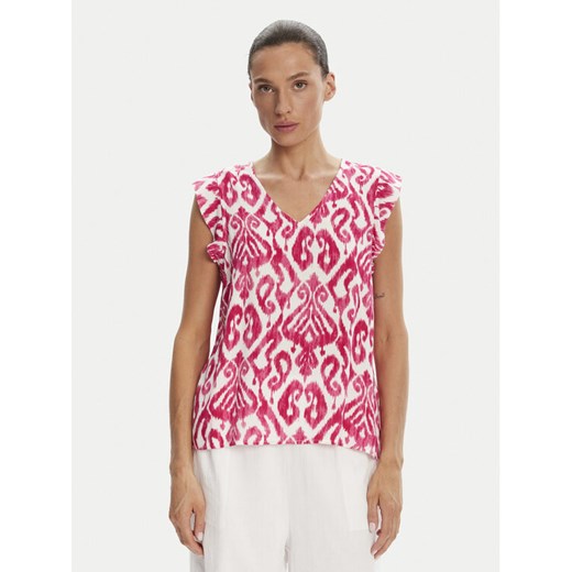 Pieces Bluzka Nya 17147804 Różowy Regular Fit ze sklepu MODIVO w kategorii Bluzki damskie - zdjęcie 183701012
