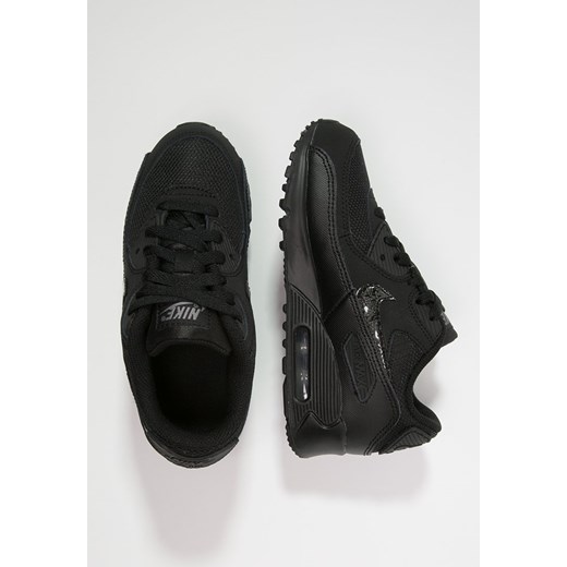 Nike Sportswear AIR MAX 90 Tenisówki i Trampki black/cool grey zalando czarny bez wzorów/nadruków