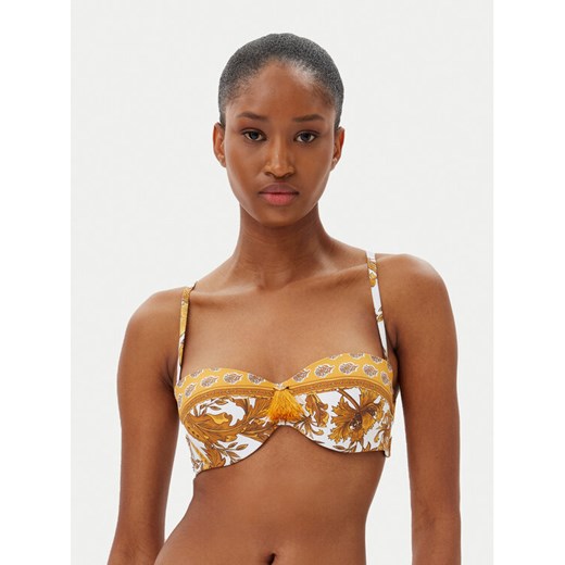 Selmark Góra od bikini BM216 Żółty ze sklepu MODIVO w kategorii Stroje kąpielowe - zdjęcie 183701043