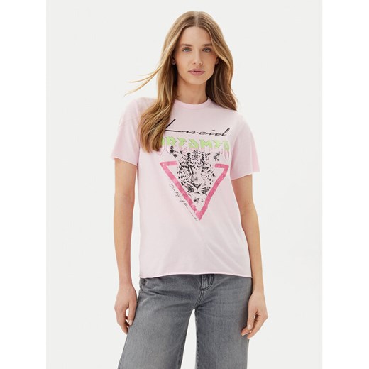 ONLY T-Shirt Lucy 15307412 Różowy Regular Fit ze sklepu MODIVO w kategorii Bluzki damskie - zdjęcie 183701082
