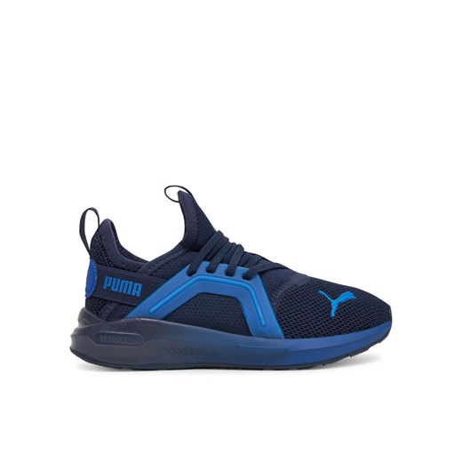 Puma Sneakersy Soft Enzo 5 AC PS 401511 03 Granatowy ze sklepu MODIVO w kategorii Buty sportowe dziecięce - zdjęcie 183701093