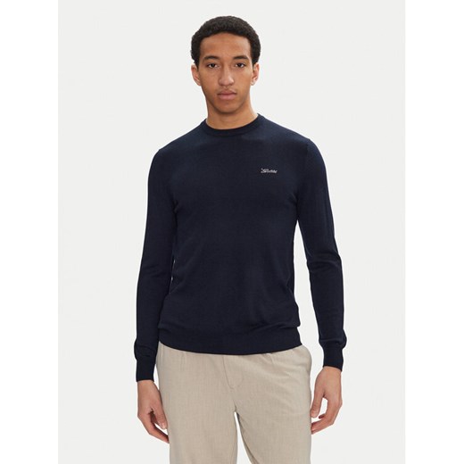 Guess Sweter M4YR01 Z3052 Granatowy Regular Fit ze sklepu MODIVO w kategorii Swetry męskie - zdjęcie 183701122