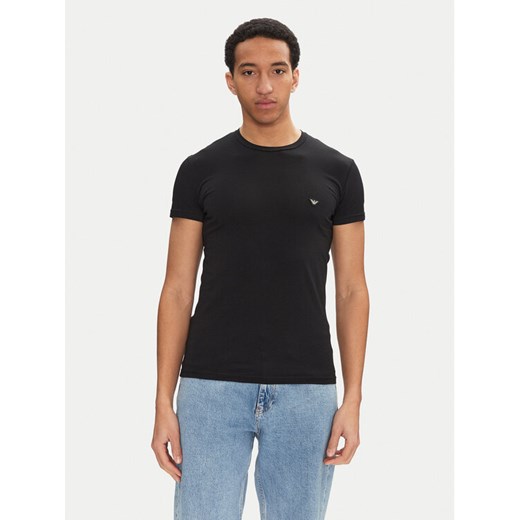 Emporio Armani Underwear T-Shirt EM000375 AF10771 UC001 Czarny Slim Fit ze sklepu MODIVO w kategorii T-shirty męskie - zdjęcie 183701160
