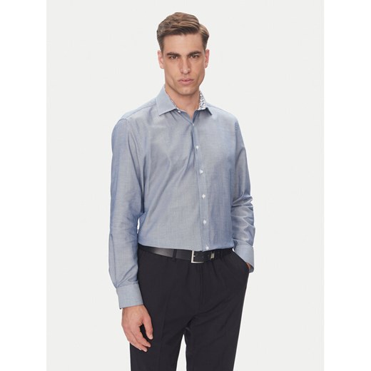 Pierre Cardin Koszula C6 11004.0403 Niebieski Slim Fit ze sklepu MODIVO w kategorii Koszule męskie - zdjęcie 183701193