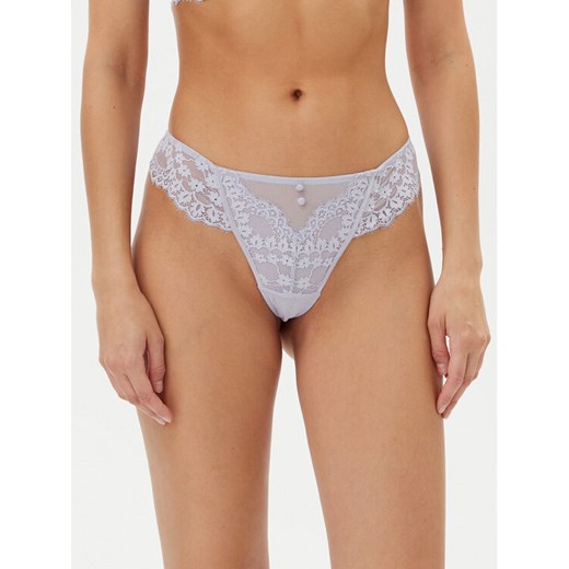 Hunkemöller Stringi Daisy 301149 Fioletowy ze sklepu MODIVO w kategorii Majtki damskie - zdjęcie 183701301