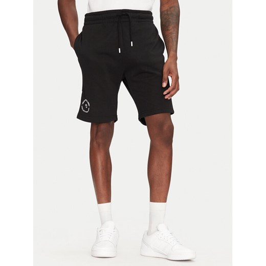 Jack&Jones Szorty sportowe Gordon 12268446 Czarny Regular Fit ze sklepu MODIVO w kategorii Spodenki męskie - zdjęcie 183701302