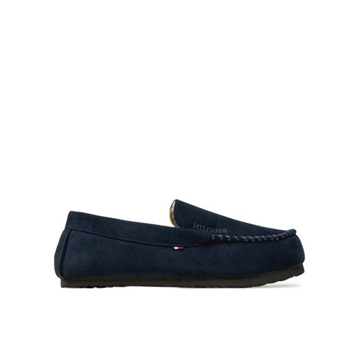Tommy Hilfiger Mokasyny Driver House Shoe FM0FM05224 Granatowy ze sklepu MODIVO w kategorii Mokasyny męskie - zdjęcie 183701344