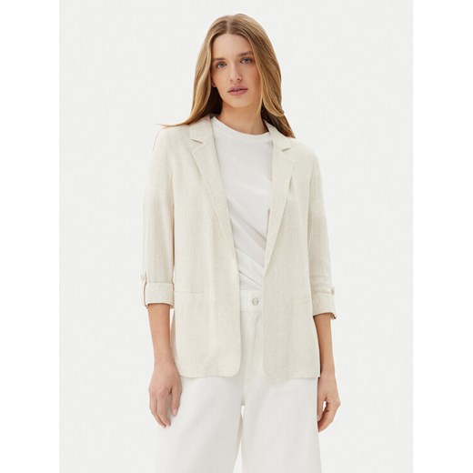 ONLY Marynarka Siesta 15322274 Beżowy Loose Fit ze sklepu MODIVO w kategorii Marynarki damskie - zdjęcie 183701371