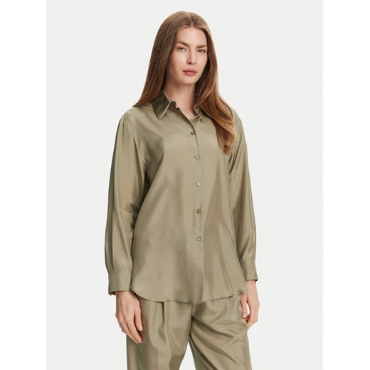 Marella Koszula Alec 2513111015 Zielony Regular Fit ze sklepu MODIVO w kategorii Koszule damskie - zdjęcie 183701392