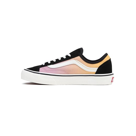 Vans Skórzane sneakersy w kolorze czarno-jasnoróżowym Vans 36 okazyjna cena Limango Polska